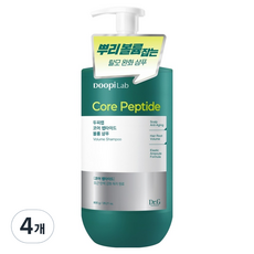 닥터지 두피랩 코어 펩타이드 볼륨 샴푸, 800g, 4개