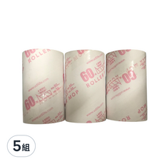 UdiLife迷你膠粘拖把補充3入, 80 x 38mm x 60周, 5組