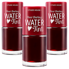 ETUDE Dear Darling 水潤唇釉, 櫻桃紅, 3個