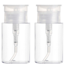 Jonipeuri 卸妝液按壓空瓶 100ml, 混合顏色, 2個