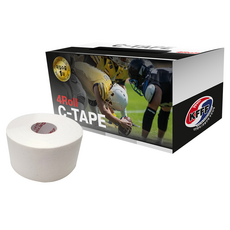 NASARA 無彈性C型貼布 4入, 1個, 白色