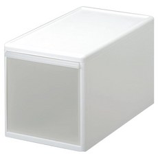 like-it 日本製 衣櫃用抽屜櫃MOS-05 46.5 x 25.5 x 28cm, 白色, 1個