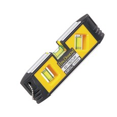 Ebisu DiAMOND 防震強磁水平尺,鋁合金,ABS樹脂,45度測量,100mm/150mm/200mm, 1個