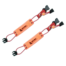 Okobi 反光安全綁帶, 2個, 橘色