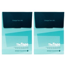 Hi-MO The Tape 敏感性肌膚貼片用假髮膠帶 40p, 2個, 單一顏色