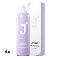 제이숲 실크 케라틴 폼 헤어 트리트먼트, 200ml, 4개