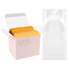 코지라벨 여성용 프리미엄 중목 양말 2종 선물세트