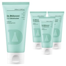 닥터디퍼런트 113 모이스처라이저 로션, 100ml, 4개