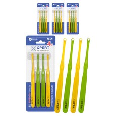 臼齒牙刷, 4入, 4個