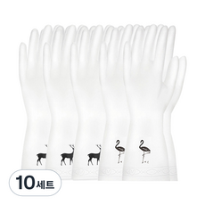 Healing Time 清潔用丁腈橡膠手套 左右 隨機出貨 M, 中( M), 10雙