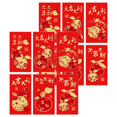 COMET STATIONERY 紅包袋 TJHB-D01, 12個