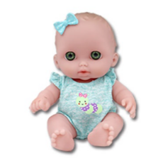 Berenguer Little Cuties 遊戲時間嬰兒娃娃 16936, 綠色