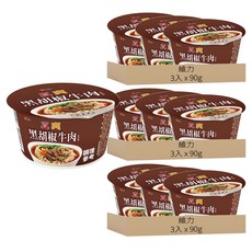 維力 真爽 黑胡椒牛肉麵, 9入