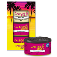 California Scent 櫻桃味罐裝空氣清新劑2p+亞麻套組, 126g, 1套, Coronado Cerry+Fresh Linen