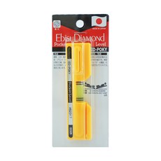 Ebisu DiAMOND 筆型水線水平尺, 造型美觀 隨身好攜帶, 日本製造, 型號ED-POKY, 1個