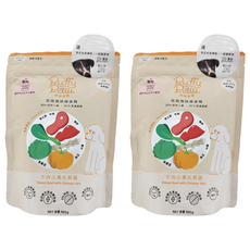 Puffy Paw 派特芙德 成齡犬 低溫慢烘健康糧 小顆粒 ,牛肉山藥佐鮮蔬,300g,2包