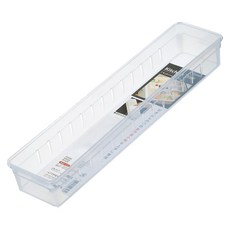 inomata 0072C 透明 抽屜整理盒, 1個