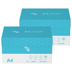 만듦 오피스 복사용지 75g, A4, 5000매