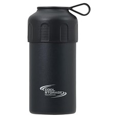 PEARL LIFE 珍珠金屬 瓶罐保冷蓋 D-6780, 黑色, 1個