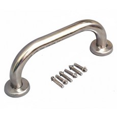 手易坊 不鏽鋼防滑扶手, 30cm, 1組