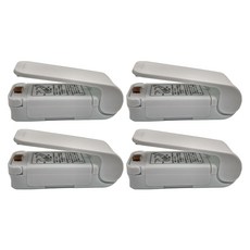 小麥購物 迷你封口機 Y657 一般款 4個, 白色