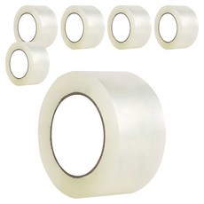 GUTAP OPP封箱膠帶 48mm x 90Y 透明色, 6捲