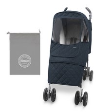 Manito 保暖推車罩, 鑽石紋海軍藍, 1組