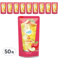 카페스노우 사과에이드, 230ml, 50개