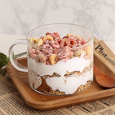 MAKA 耐熱玻璃杯 M08, 單色, 1個