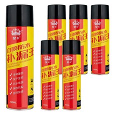 皇卡 補漏王 防水劑 黑色, 6瓶