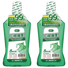 T.KI 白人 台灣公司貨 清新漱口水, 720ml, 2瓶