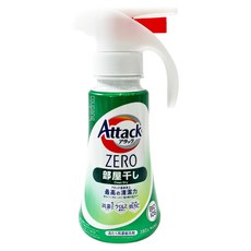 Attack ZERO 超濃縮洗衣精 手提按壓式 室內乾曬 綠, 380g, 1瓶