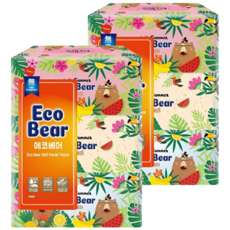 熊熊面紙, 180張, 6盒