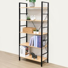 코멧 5단 책장, 블랙