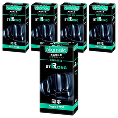 Okamoto 岡本 Strong 威猛持久型保險套 0.1mm, 10片, 5盒