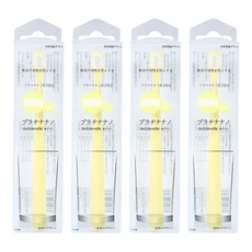 超柔密絨感萬根毛兒童牙刷 (3~14歲) 粉黃色, 1入, 4支