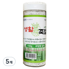 소금성 과립형 생활죽염 구운소금, 150g, 5개