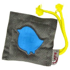 4CATS 德國豪華升級機能造型方墊 (貓薄荷), 灰色 + 藍色, 1個