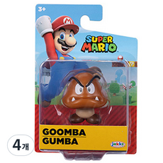 슈퍼마리오 닌텐도 굼바 피규어 6.3cm 40537, 4개