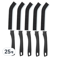 All Kitchen 多功能縫隙清潔刷 縫隙清潔刷, 25個, 黑色