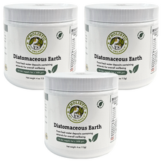 WHOLISTIC 護你姿 矽藻土，全齡犬貓適用，天然有機寵物保健品，113g, 健康護理, 3罐