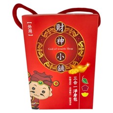 財神小舖 三合一淨身包, BET-1212, 1盒, 6g