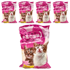 元氣王水晶貓砂 (10L), 蘋果香氛, 5包