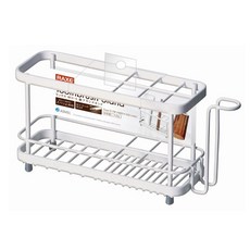 ASVEL RAXE 雅緻牙刷架, 簡約收納, 可放入6支牙刷, 濾水架設計, 底部防滑墊, 1個, 單色