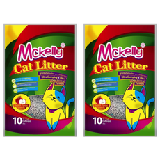 Mckelly 繽紛貓砂系列 粗球砂 10L, 蘋果香, 2袋