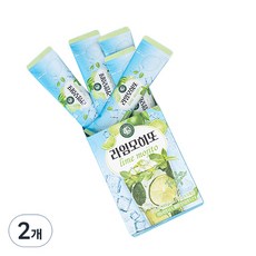 JAMES TEASPOON 薄荷檸檬水風味飲隨身包, 80g, 8條, 2盒