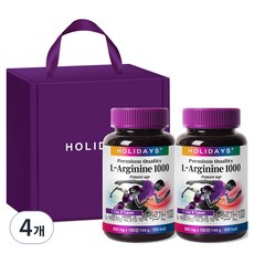 HOLIDAYS L-精胺酸, 180片, 4個