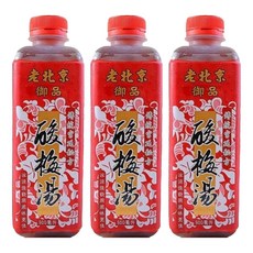 家鄉老北京 御品酸梅湯, 900ml, 3瓶