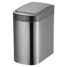 DAY&DAY 電子感應自動環保桶 V1007LG, 430不鏽鋼材質, 7L, 黑色, 15 x 23 x 28.3cm