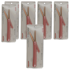 KOKUYO 國譽 ME 攜帶型剪刀, 42mm刀刃長度, 磚紅, 6支